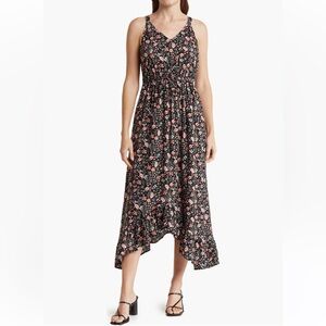 Bobeau Floral Dress